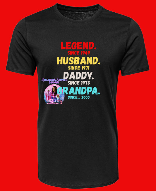 Red and Black fathers day