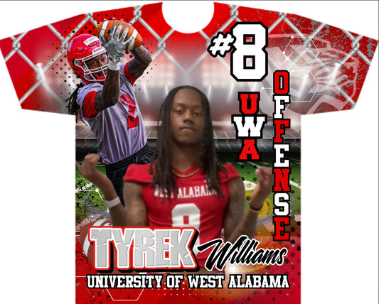 3D All Over Print Sports T-Shirt