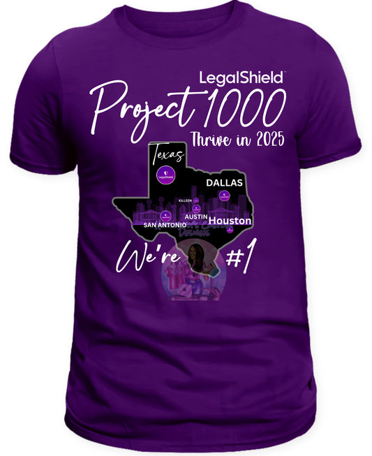 LegalShield Center Print Shirt