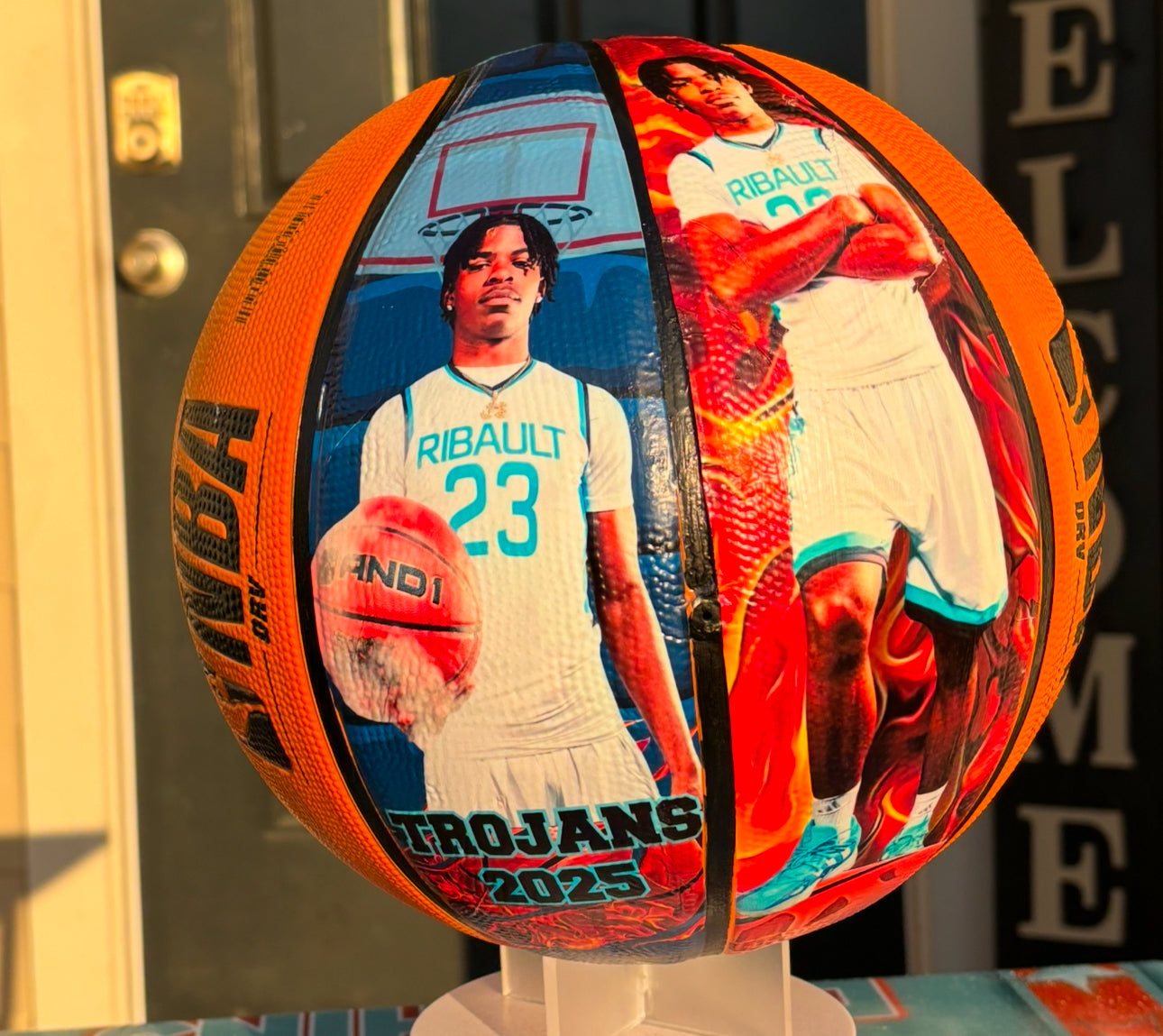 Custom Basketball – Holloway’s Custom Designs