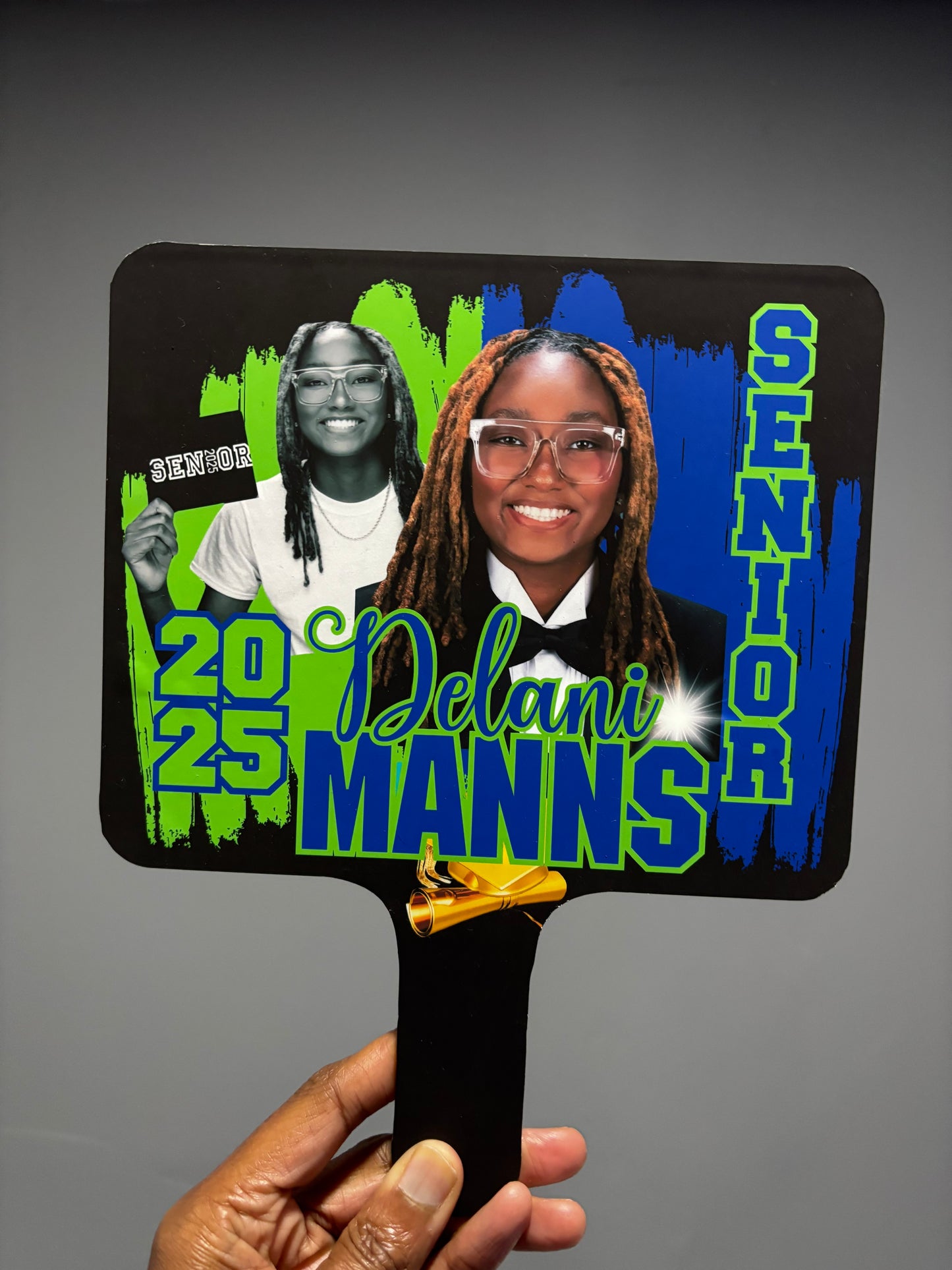 Personalized  Fans (comes in a set of 10)