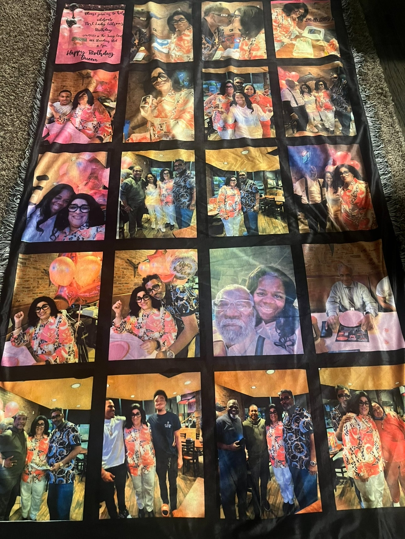 Custom/Memorial Blanket