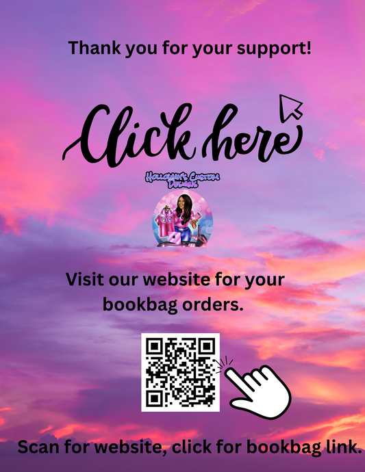 MOCKUP for bookbag set