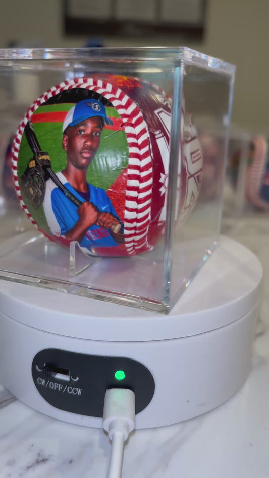 Custom Baseball or softball with Case